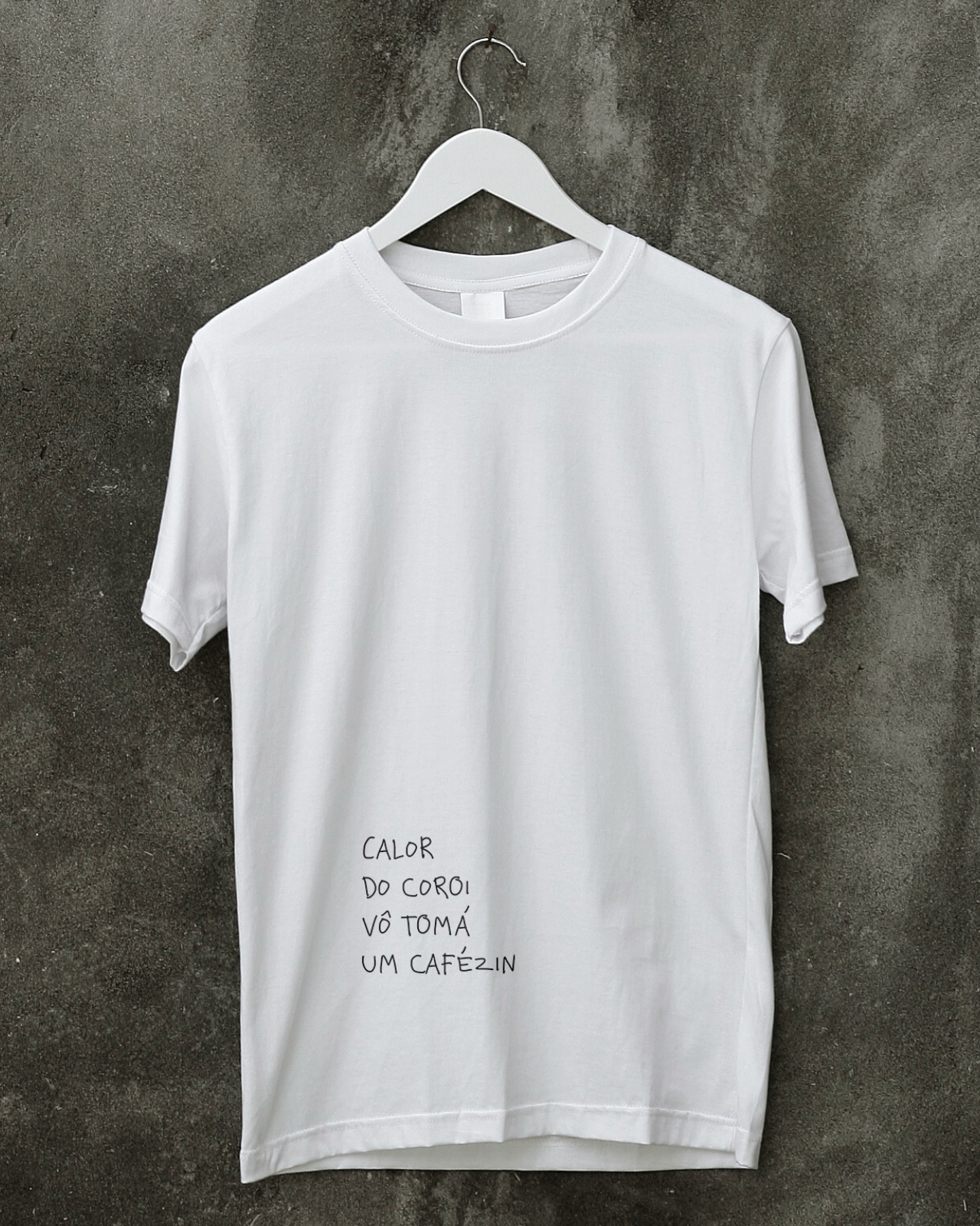Camiseta Calor do Coroi, Vô Tomá um Cafézin – Camisa Estampada de Algodão de Alta Qualidade