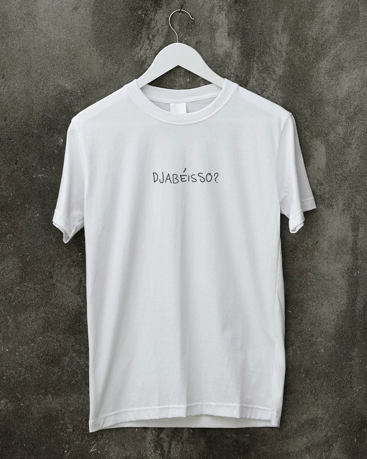 Camiseta Djabéisso – Camisa Estampada de Algodão de Alta Qualidade